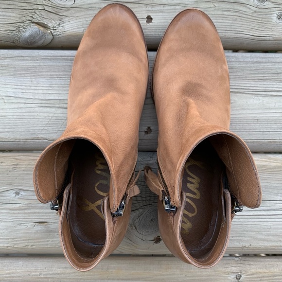 SAM EDELMAN Packer Leather Booties NWOT - Picture 3 of 8